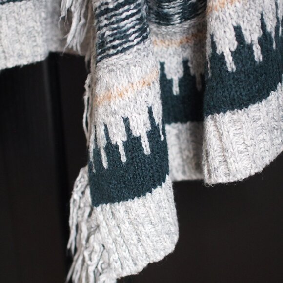 Cabi | Cotton Blend, Boho Fringe Open Cardigan - Picture 5 of 6